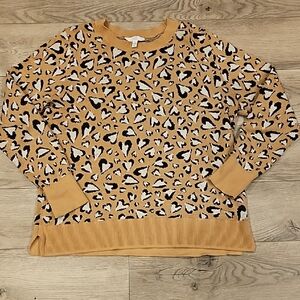 Women's Time&Tru Animal Print ~L